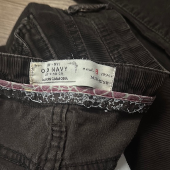 Women’s Brown flared Corduroy Pants - Picture 3 of 6